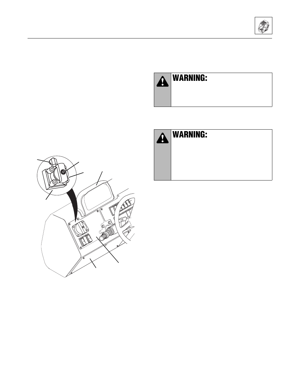 Warning | Lull 944E-42 Service Manual User Manual | Page 115 / 846