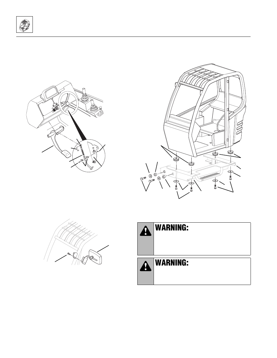 Warning | Lull 944E-42 Service Manual User Manual | Page 134 / 846