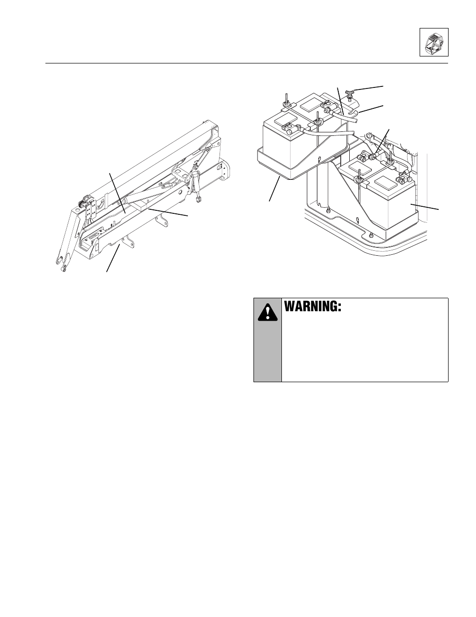 Warning | Lull 944E-42 Service Manual User Manual | Page 137 / 846