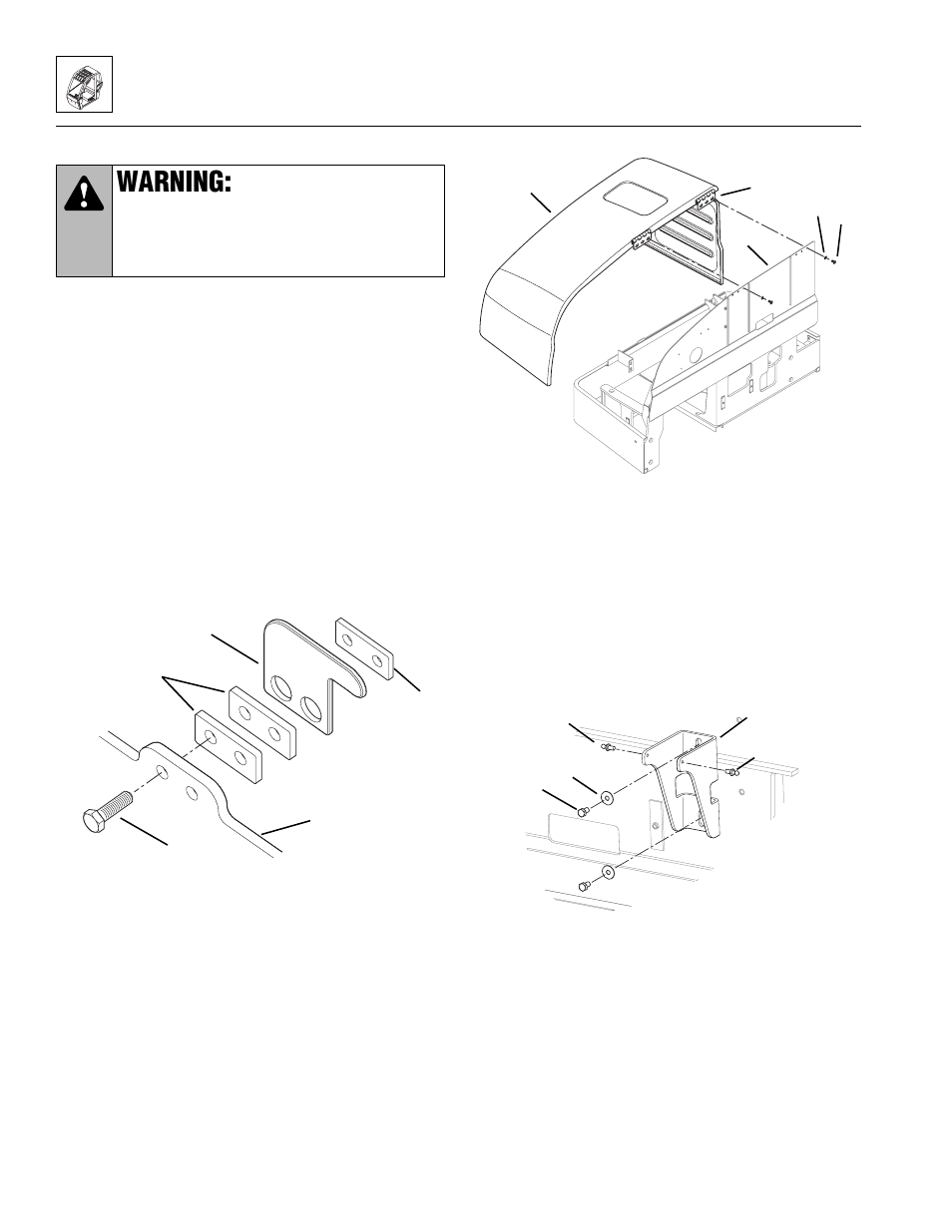 Warning | Lull 944E-42 Service Manual User Manual | Page 144 / 846