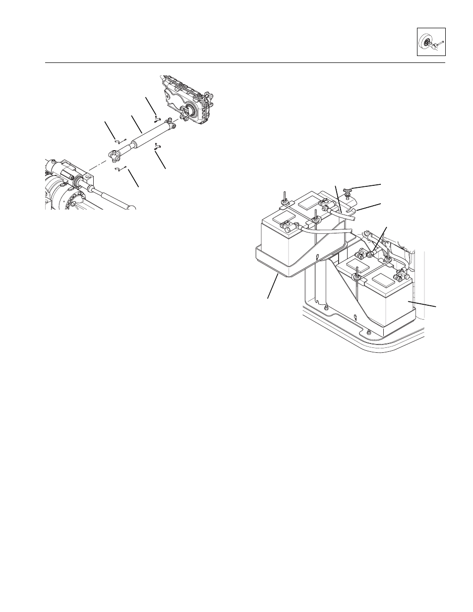 Drive shaft installation, Section 5.4.4, “drive shaft installation.”) | Lull 944E-42 Service Manual User Manual | Page 163 / 846
