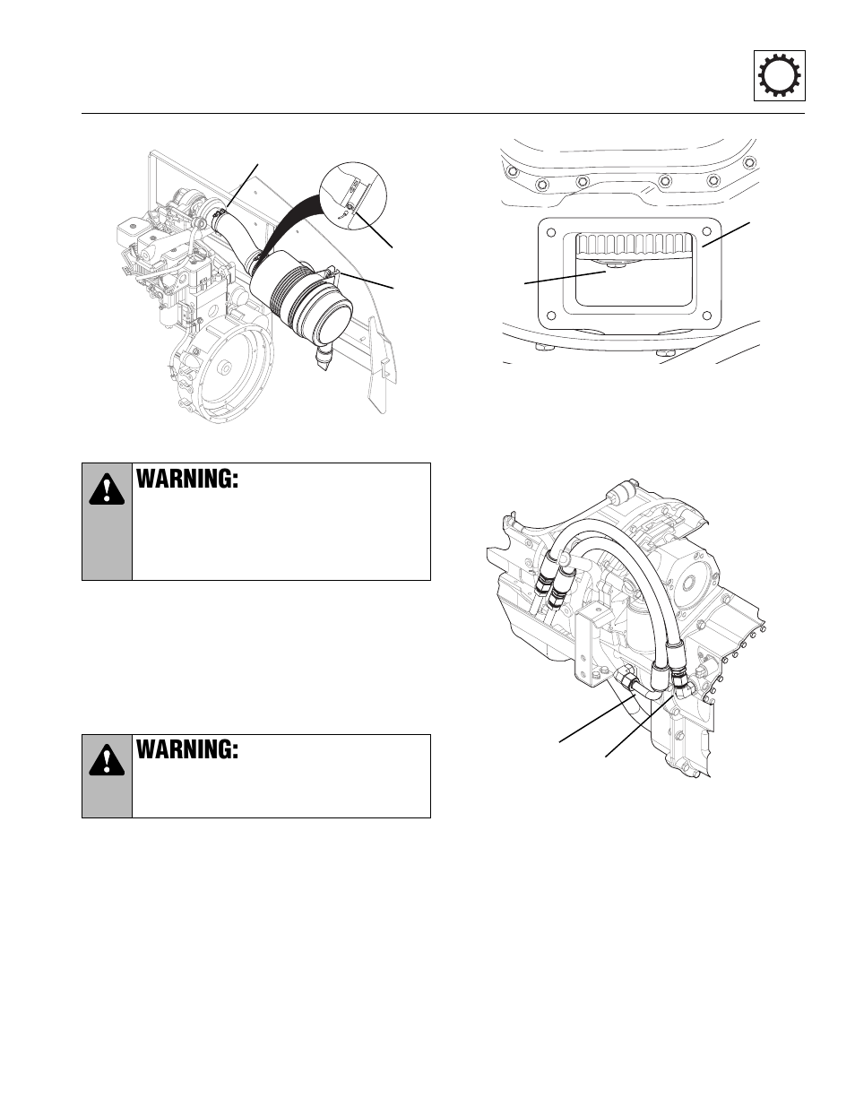 Warning | Lull 944E-42 Service Manual User Manual | Page 183 / 846