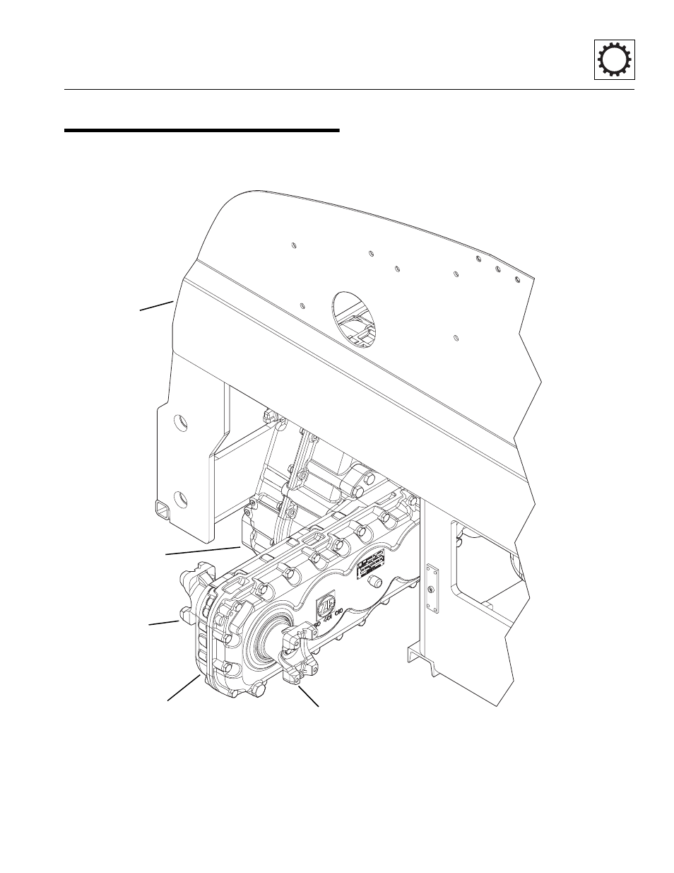 Transfer case component terminology | Lull 944E-42 Service Manual User Manual | Page 195 / 846