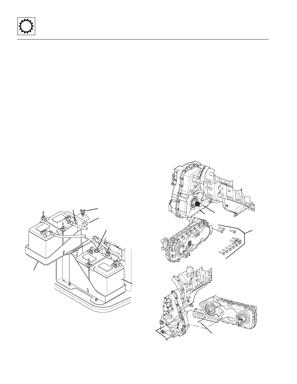 Transfer case removal | Lull 944E-42 Service Manual User Manual | Page 198 / 846