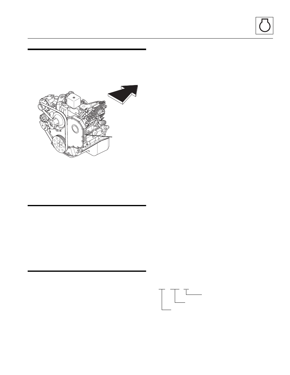 Engine serial number, Specifications and maintenance information, Standard practices | Left and right sides of the engine, Cleanliness, Gaskets and o-rings, Capscrews and metric parts | Lull 944E-42 Service Manual User Manual | Page 209 / 846