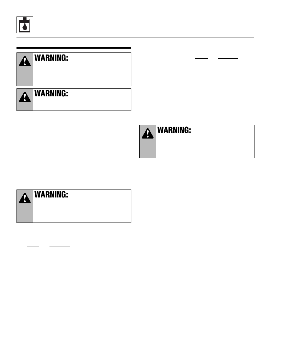 Safety information, 2 safety information, Warning | Lull 944E-42 Service Manual User Manual | Page 258 / 846