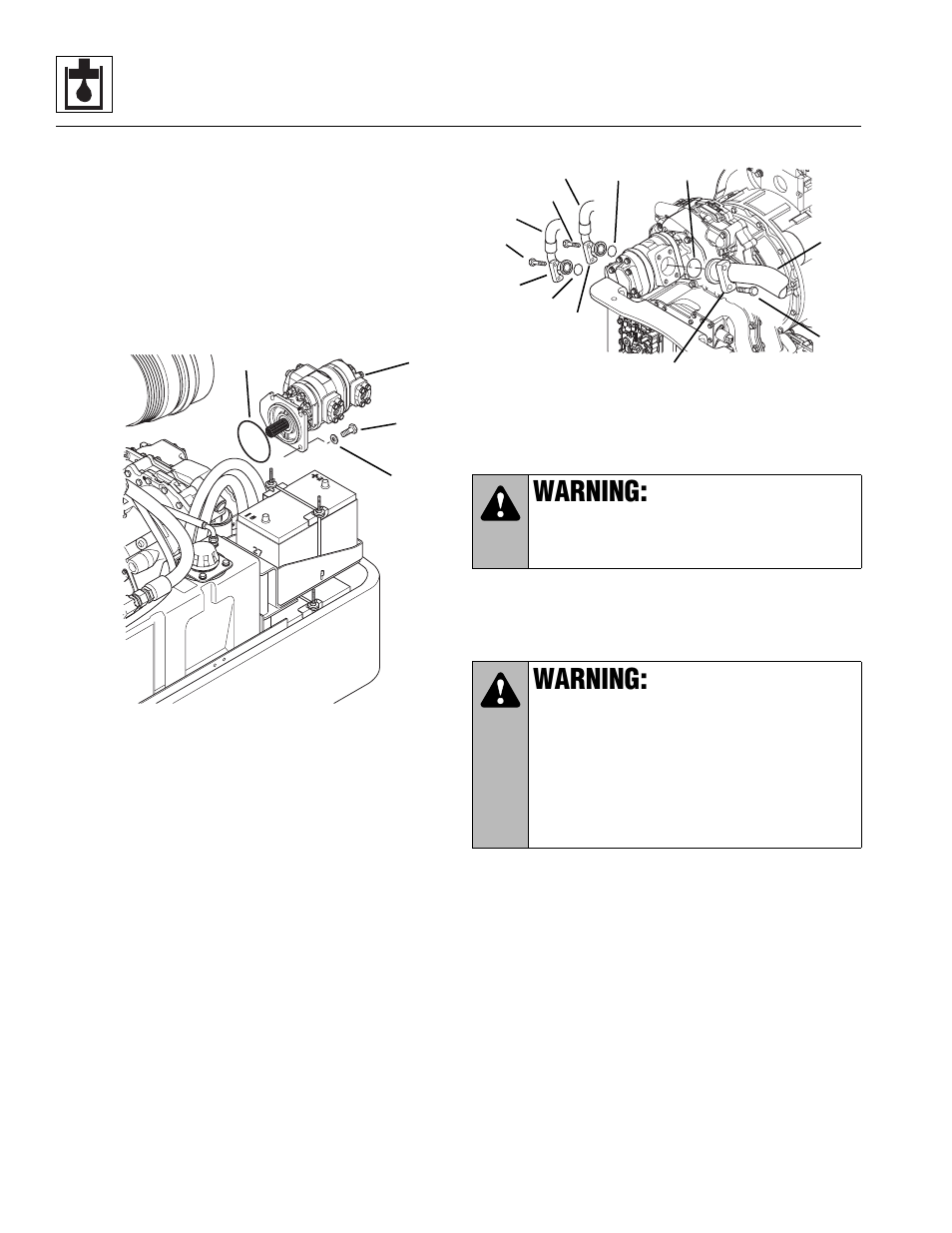 Warning | Lull 944E-42 Service Manual User Manual | Page 426 / 846
