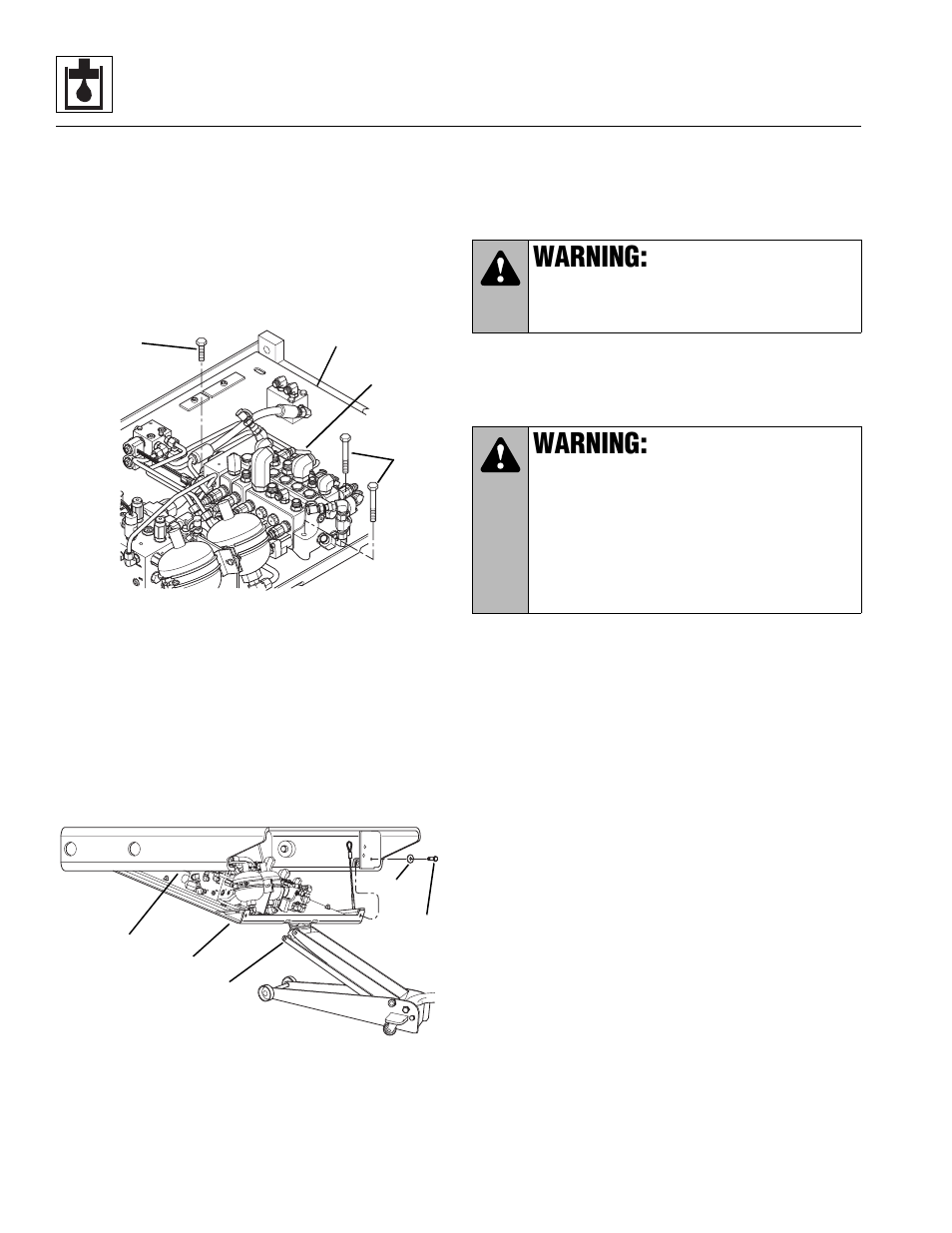 Warning | Lull 944E-42 Service Manual User Manual | Page 436 / 846