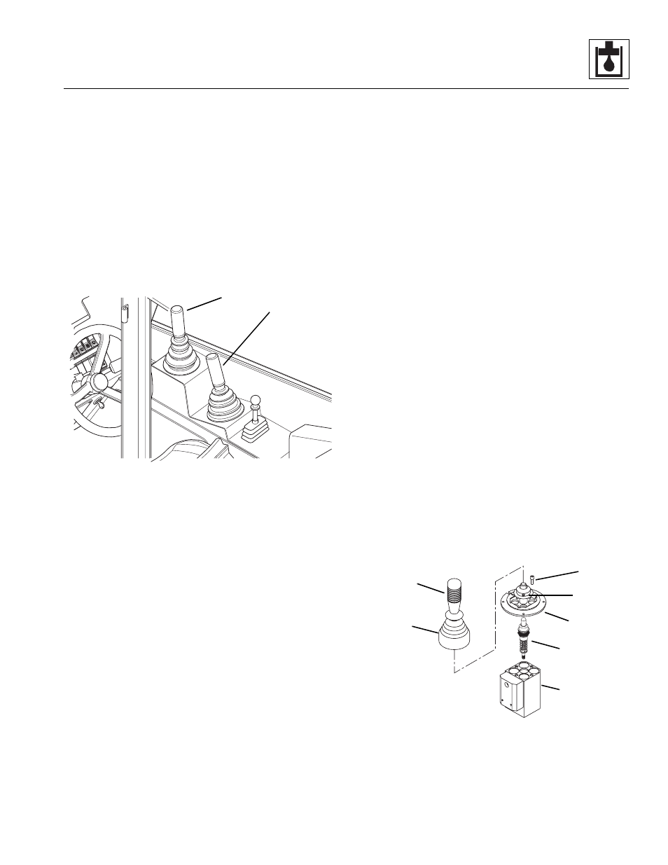 E section 8.12.3, “joystick valve (dual joystick), Section 8.12.3, “joystick valve (dual joystick), Joystick valve (dual joystick) | Lull 944E-42 Service Manual User Manual | Page 437 / 846