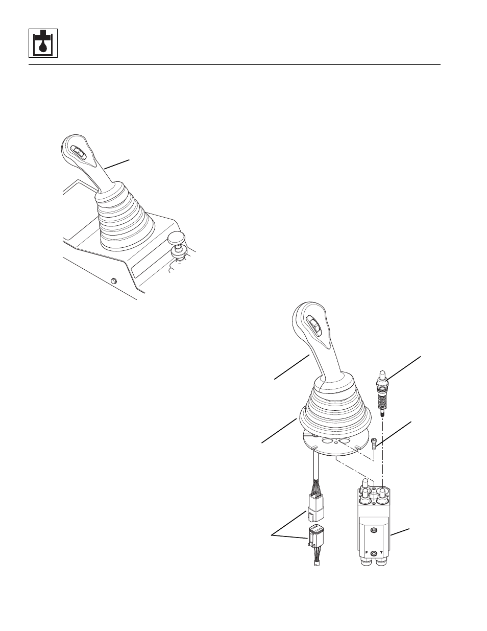 Section 8.12.5, “joystick valve (single joystick), Joystick valve (single joystick) | Lull 944E-42 Service Manual User Manual | Page 440 / 846