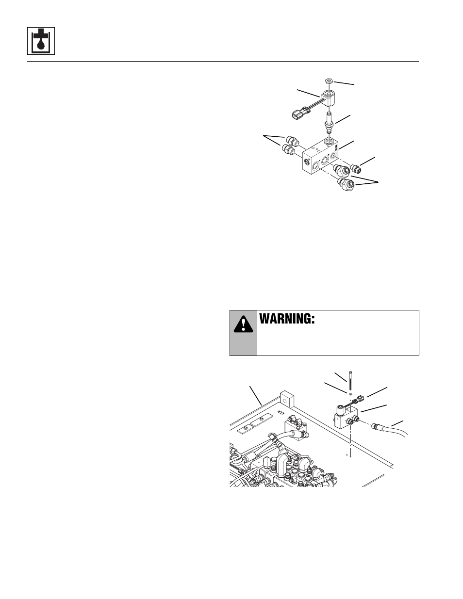 Warning | Lull 944E-42 Service Manual User Manual | Page 448 / 846