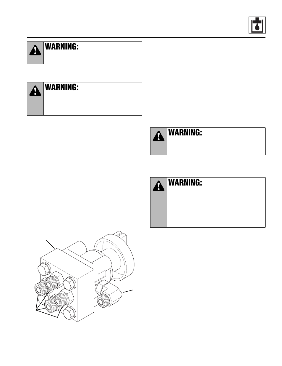 Warning | Lull 944E-42 Service Manual User Manual | Page 455 / 846