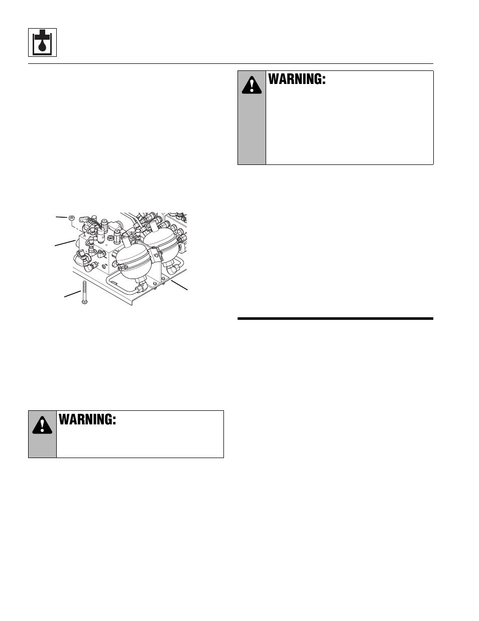 Accumulators, 13 accumulators, Warning | Lull 944E-42 Service Manual User Manual | Page 458 / 846