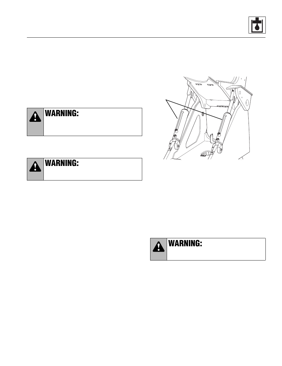 Slave cylinders, Warning | Lull 944E-42 Service Manual User Manual | Page 469 / 846