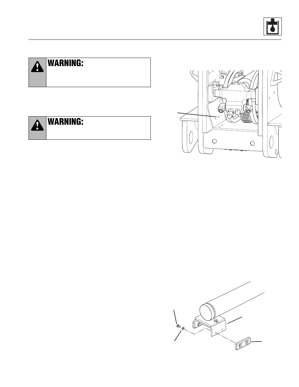 Section 8.14.6, “extend/retract cylinder, Section 8.14.6, “extend/retract cylinder.”), Extend/retract cylinder | Warning | Lull 944E-42 Service Manual User Manual | Page 473 / 846