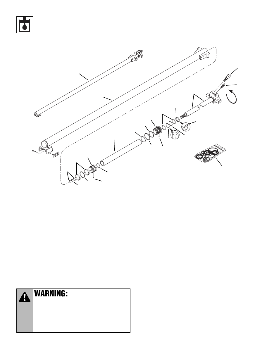 Warning | Lull 944E-42 Service Manual User Manual | Page 474 / 846
