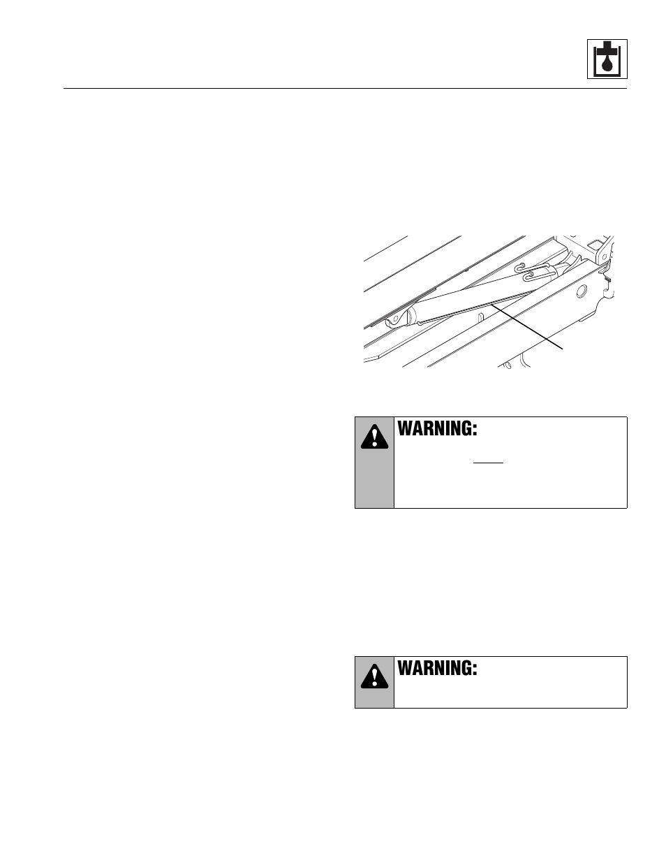 Lift/lower cylinder, Warning | Lull 944E-42 Service Manual User Manual | Page 477 / 846