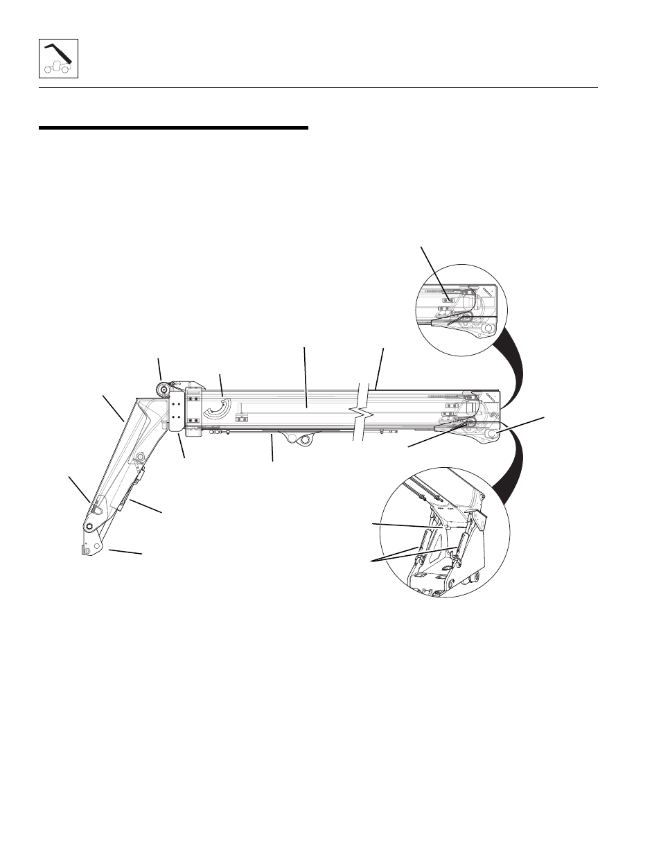 Boom system component terminology | Lull 944E-42 Service Manual User Manual | Page 50 / 846