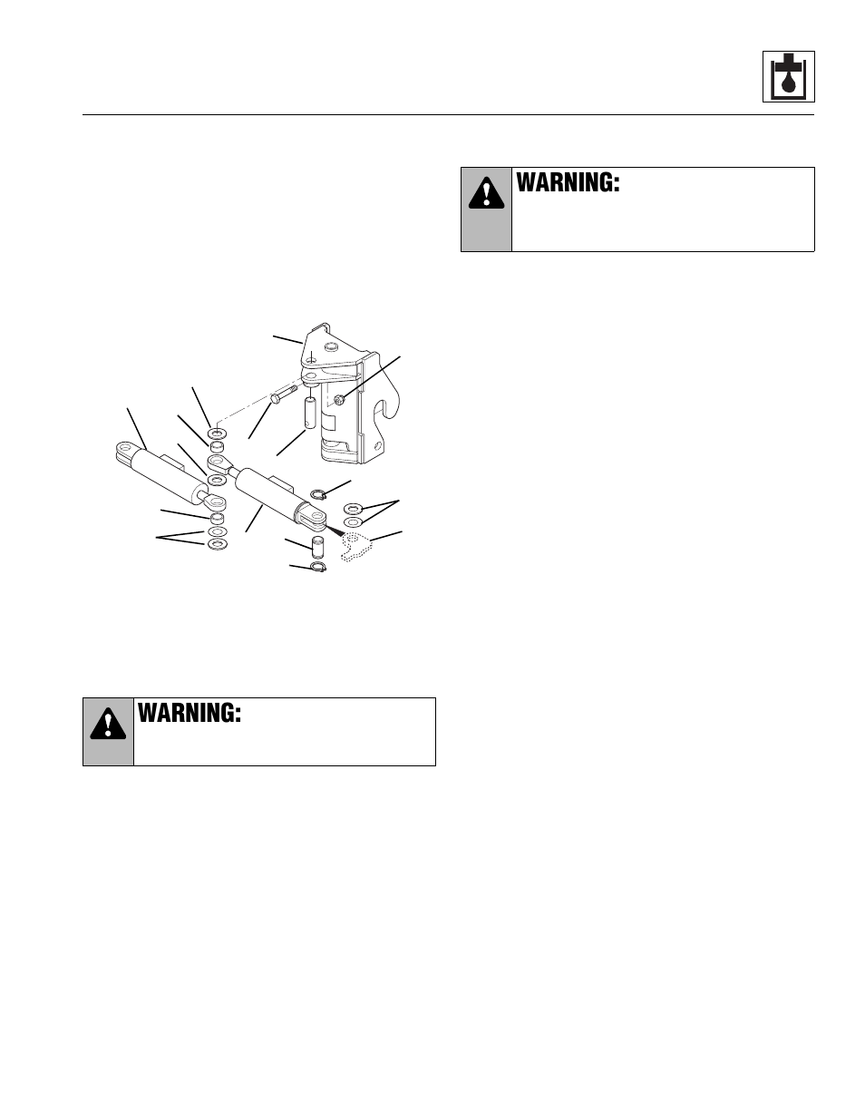 Warning | Lull 944E-42 Service Manual User Manual | Page 501 / 846