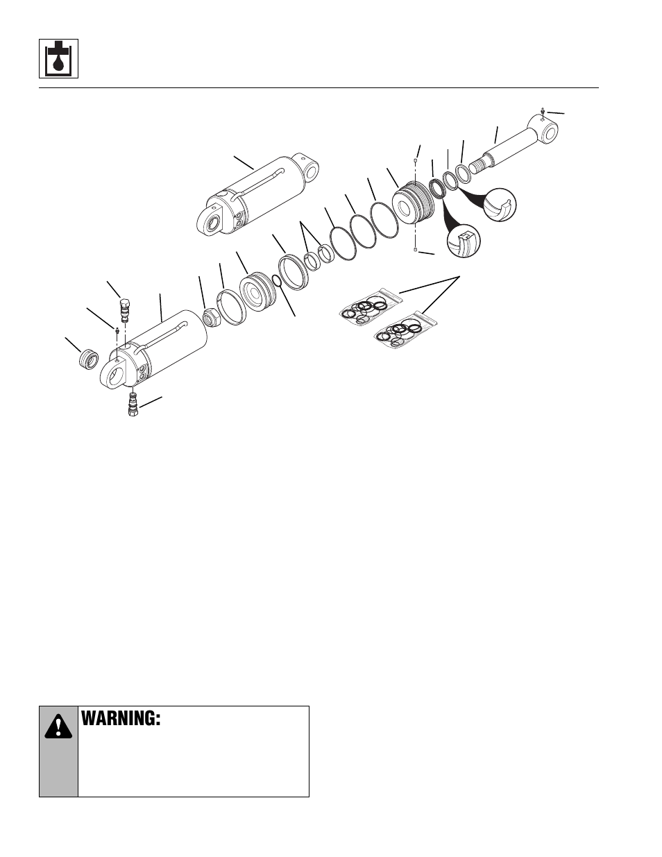 Warning | Lull 944E-42 Service Manual User Manual | Page 504 / 846