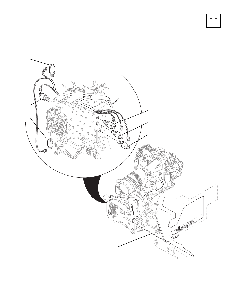 General overview (vehicle transmission harness) | Lull 944E-42 Service Manual User Manual | Page 521 / 846