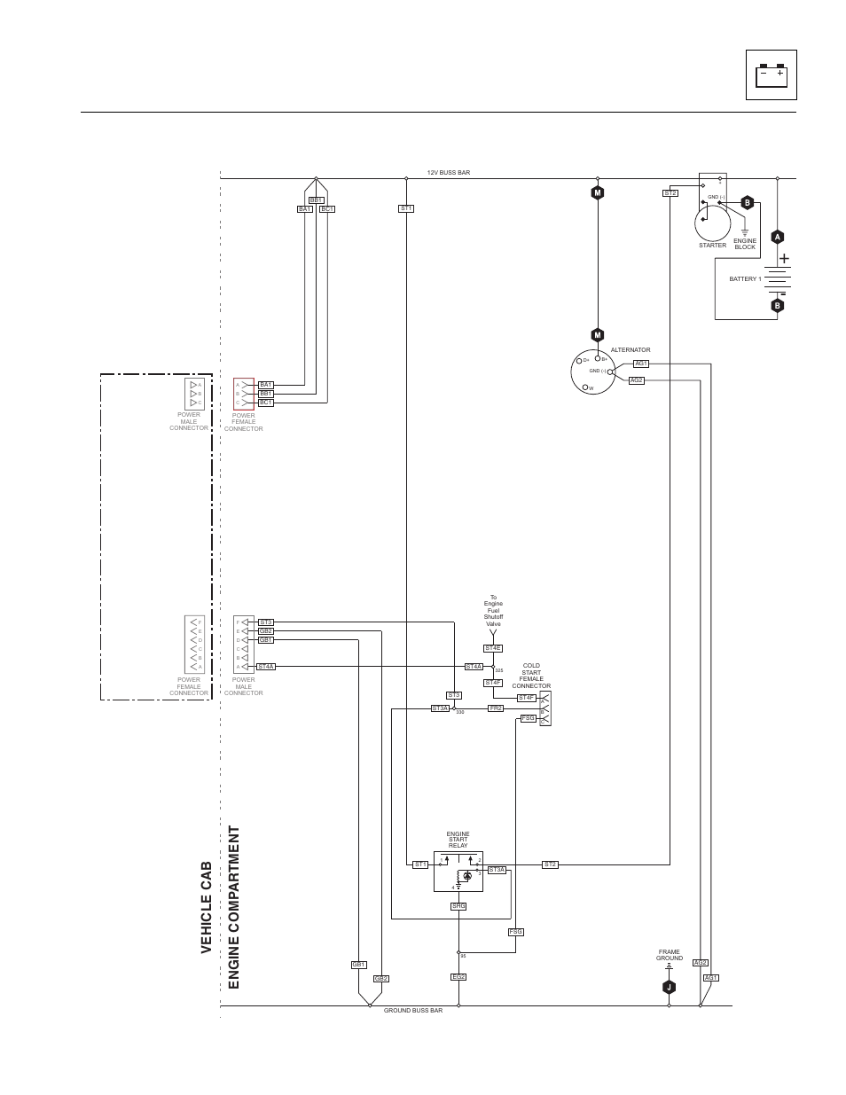 53 or, 53 o, Vehicle cab engine comp ar tment | Lull 944E-42 Service Manual User Manual | Page 563 / 846