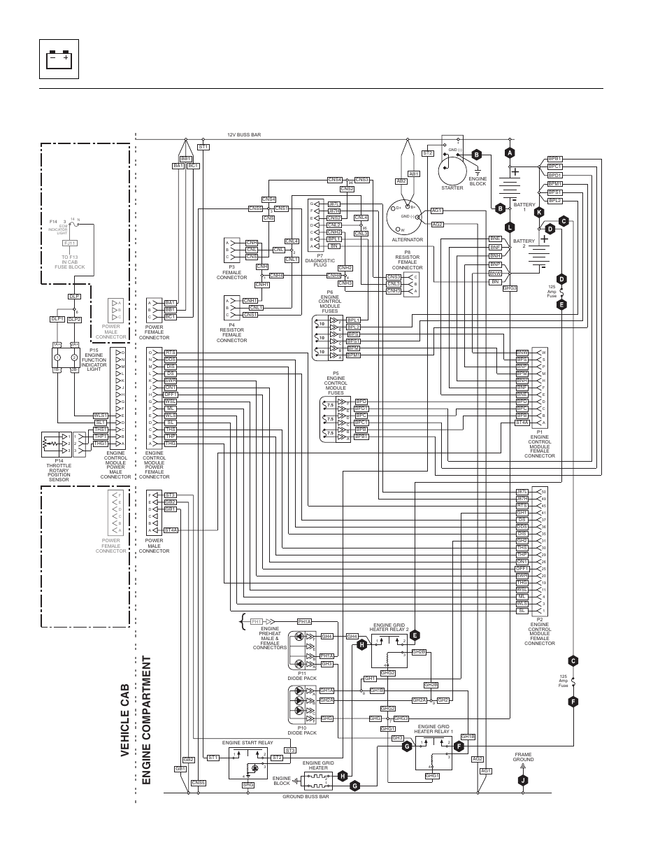 S 9.54, Es 9.54, Electrical system | Vehicle cab engine comp ar tment | Lull 944E-42 Service Manual User Manual | Page 564 / 846