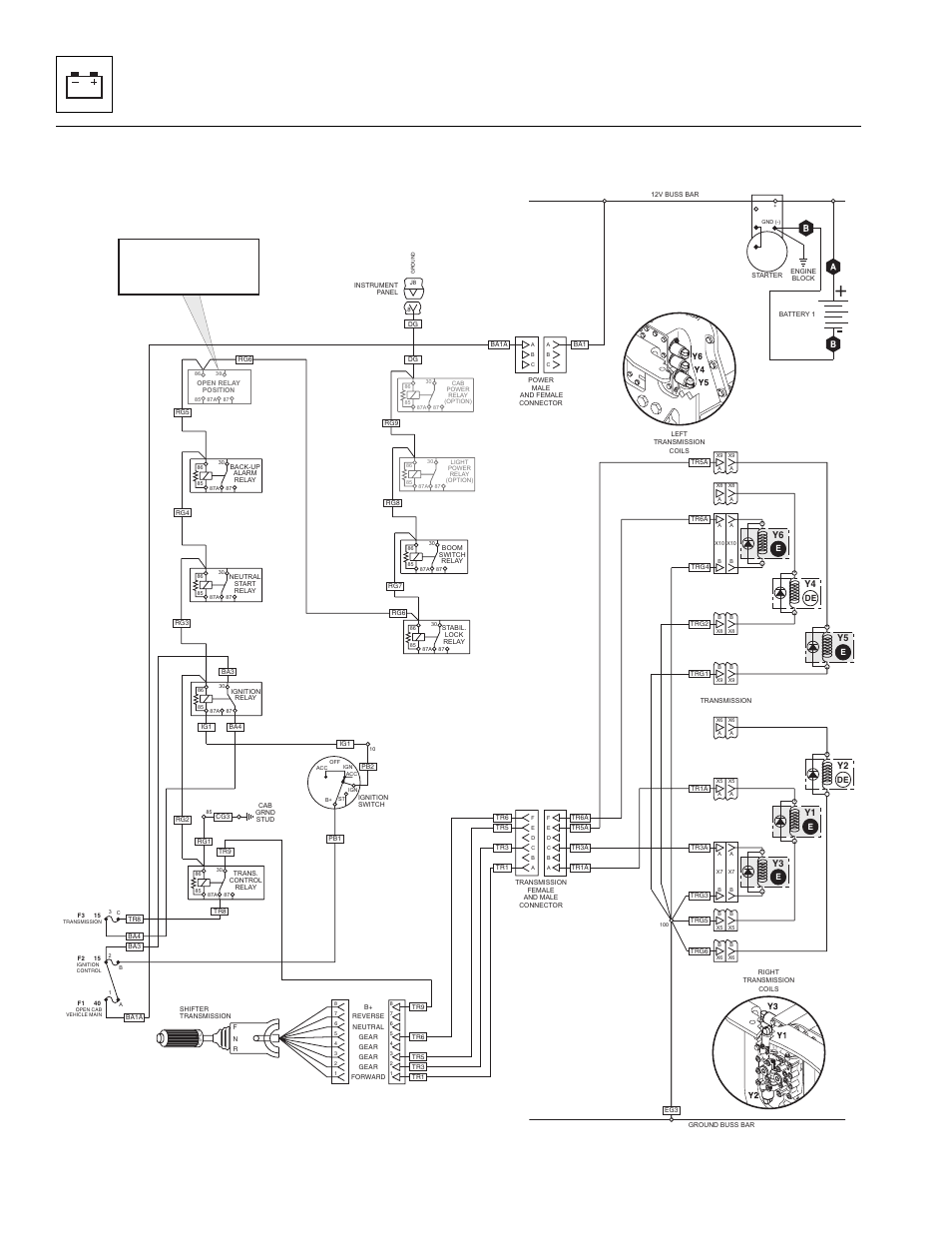 Transmission, forward - second gear circuit, Electrical system, 2 transmission, forward - second gear circuit | Lull 944E-42 Service Manual User Manual | Page 652 / 846