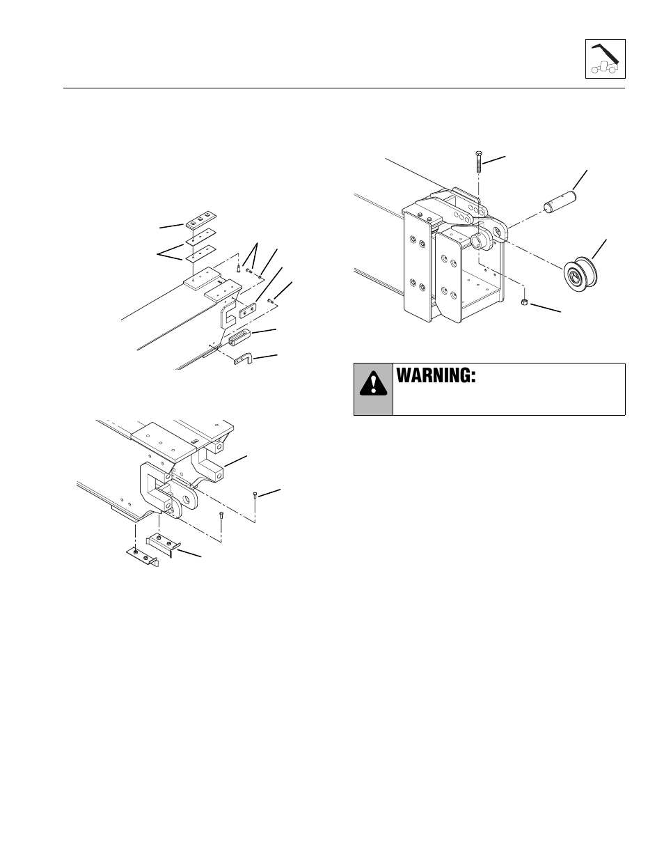 Warning | Lull 944E-42 Service Manual User Manual | Page 67 / 846