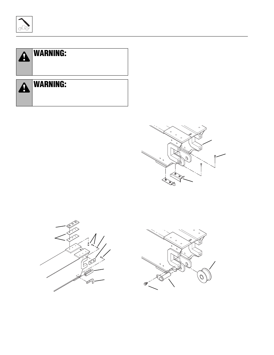 Warning | Lull 944E-42 Service Manual User Manual | Page 68 / 846