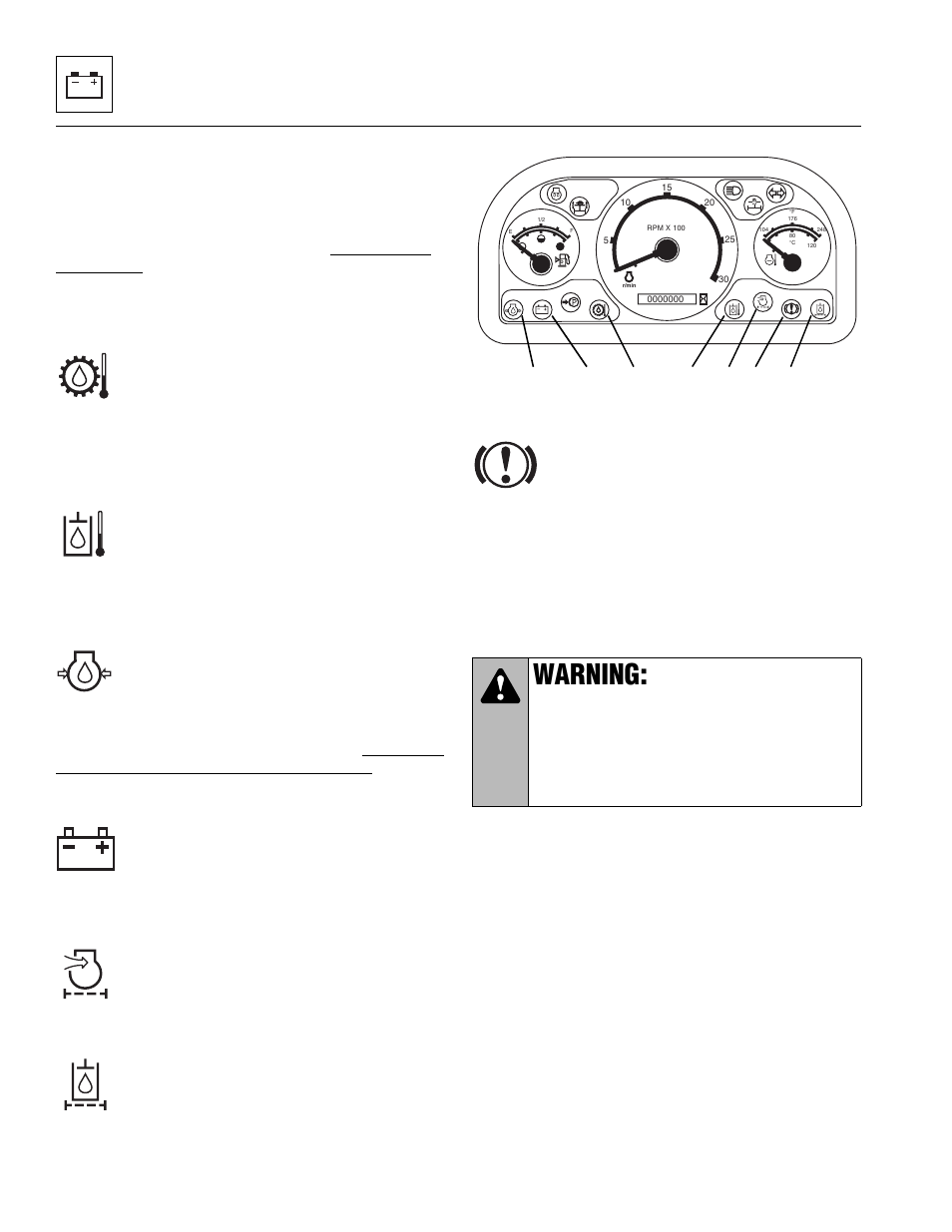 Warning, Electrical system | Lull 944E-42 Service Manual User Manual | Page 688 / 846