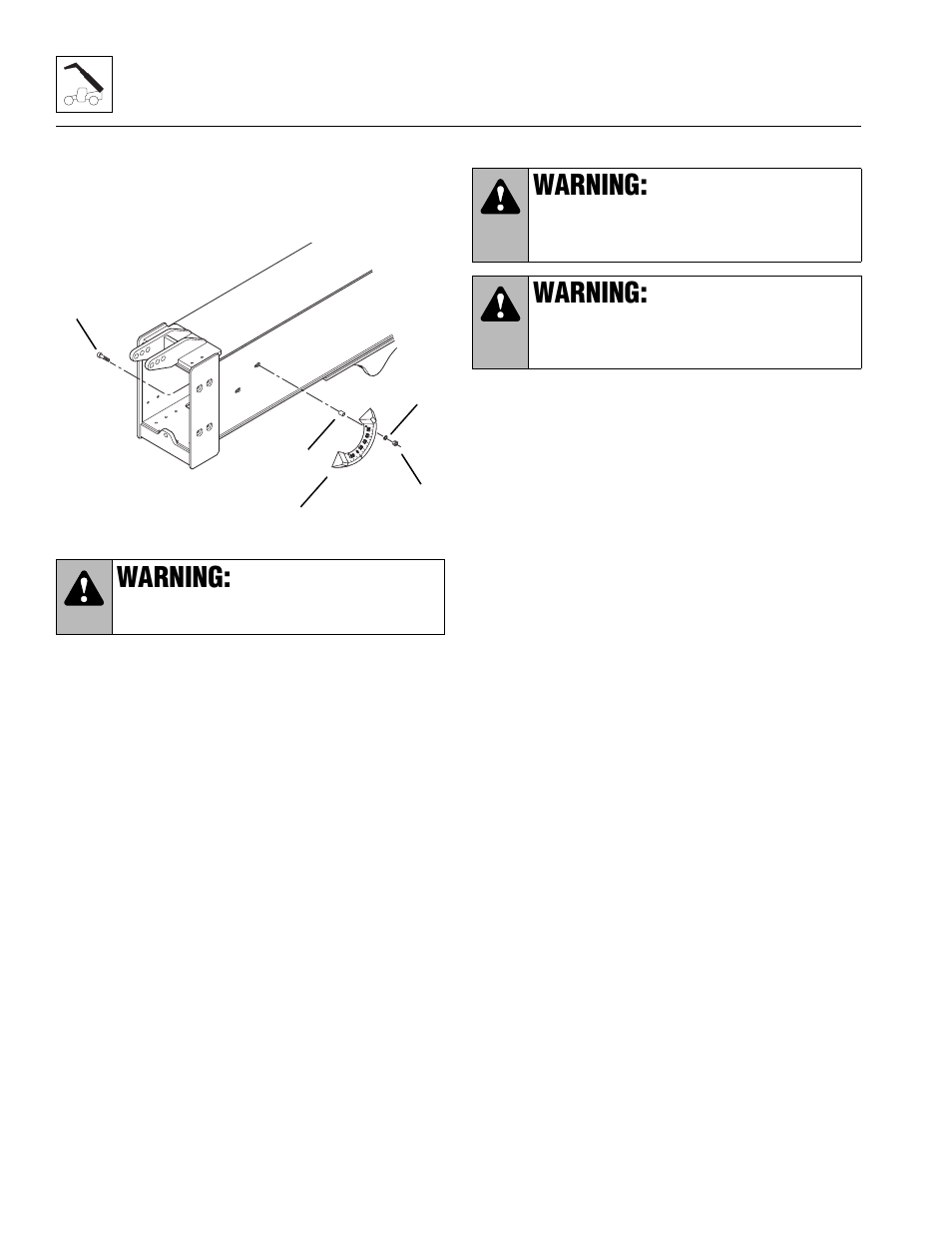 Warning | Lull 944E-42 Service Manual User Manual | Page 72 / 846