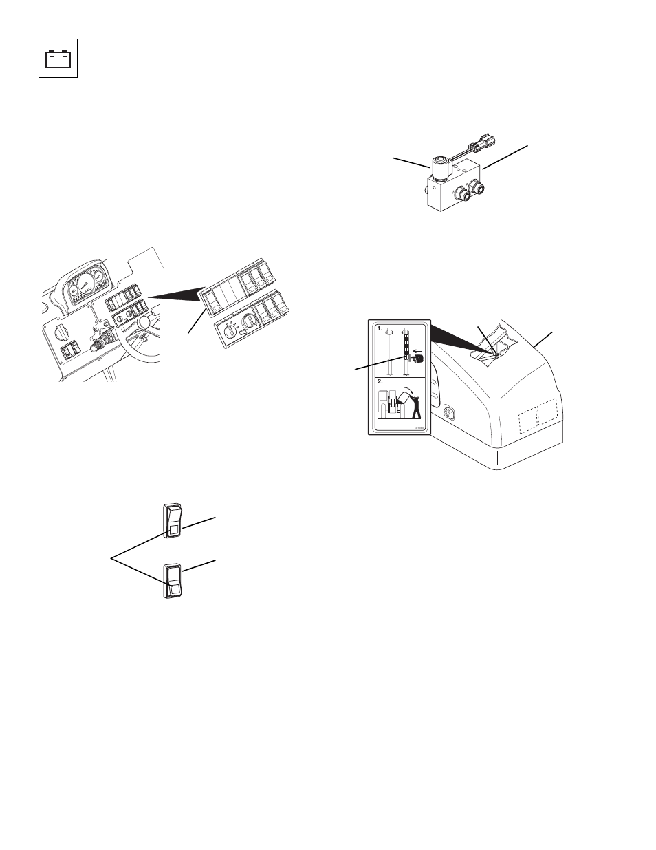 Section 9.14.5, Auxiliary hydraulic pressure, Release switch 644e-42 | Electrical system | Lull 944E-42 Service Manual User Manual | Page 728 / 846