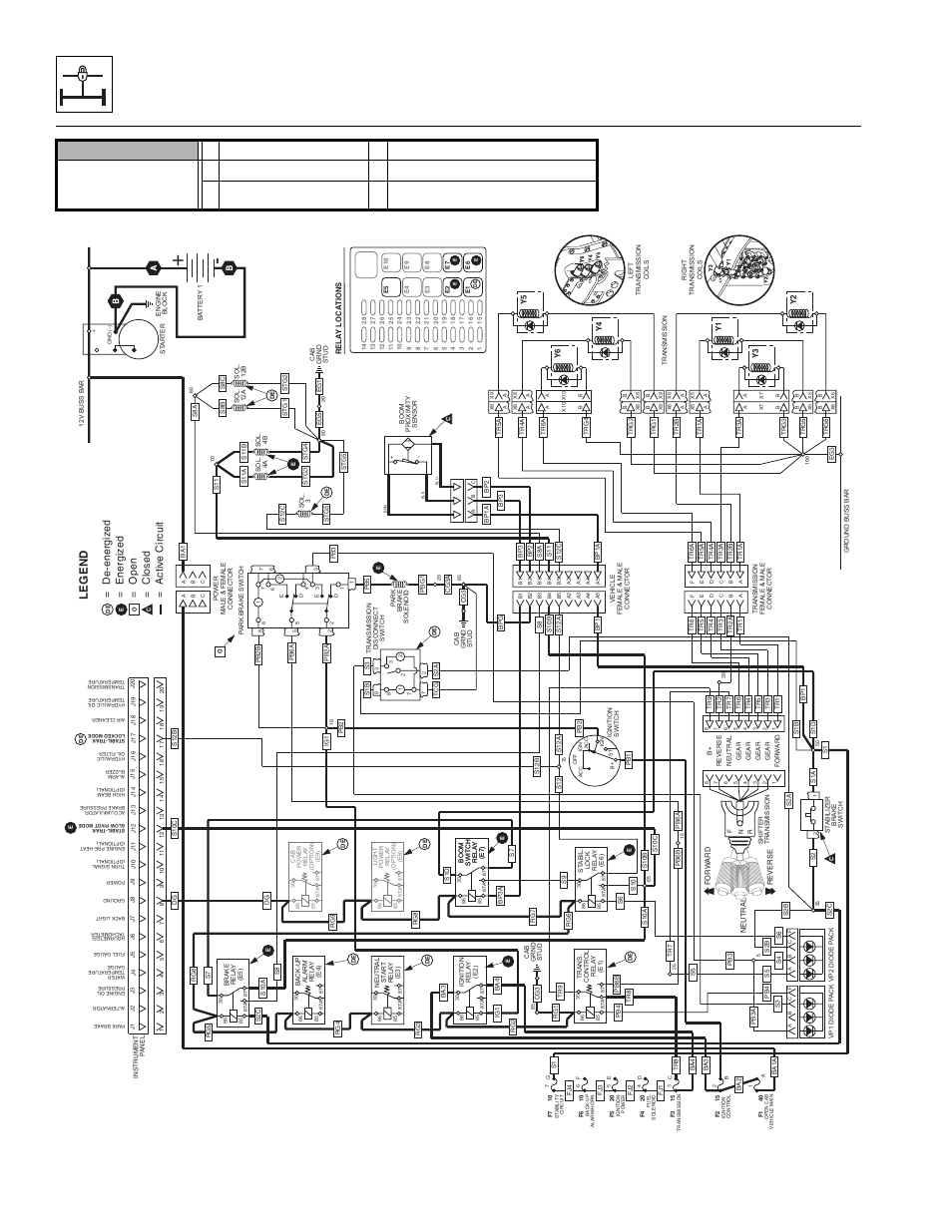 Stabil-trak™ system, Stabil-trak™ electrical circuit slow pivot mode i, Legend | Lull 944E-42 Service Manual User Manual | Page 770 / 846