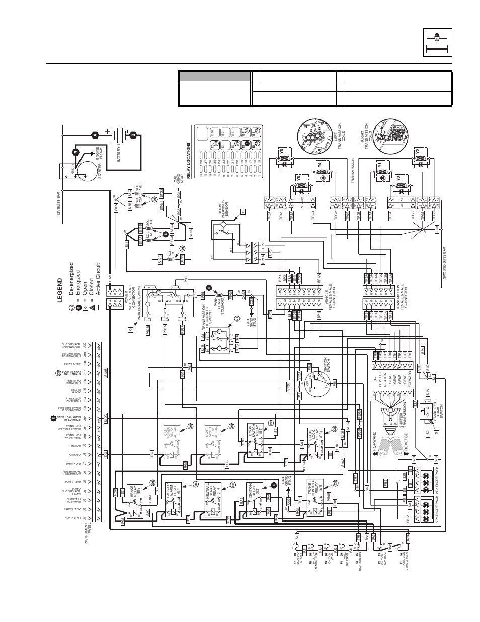 Stabil-trak™ system, Stabil-trak™ electrical circuit slow pivot mode ii, Legend | Lull 944E-42 Service Manual User Manual | Page 771 / 846