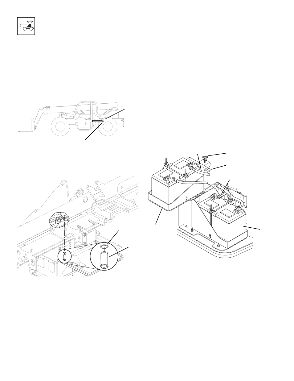 Section 11.3.1, “transfer carriage removal, Section 11.3.1, “transfer carriage removal,” an, Transfer carriage removal | Lull 944E-42 Service Manual User Manual | Page 806 / 846