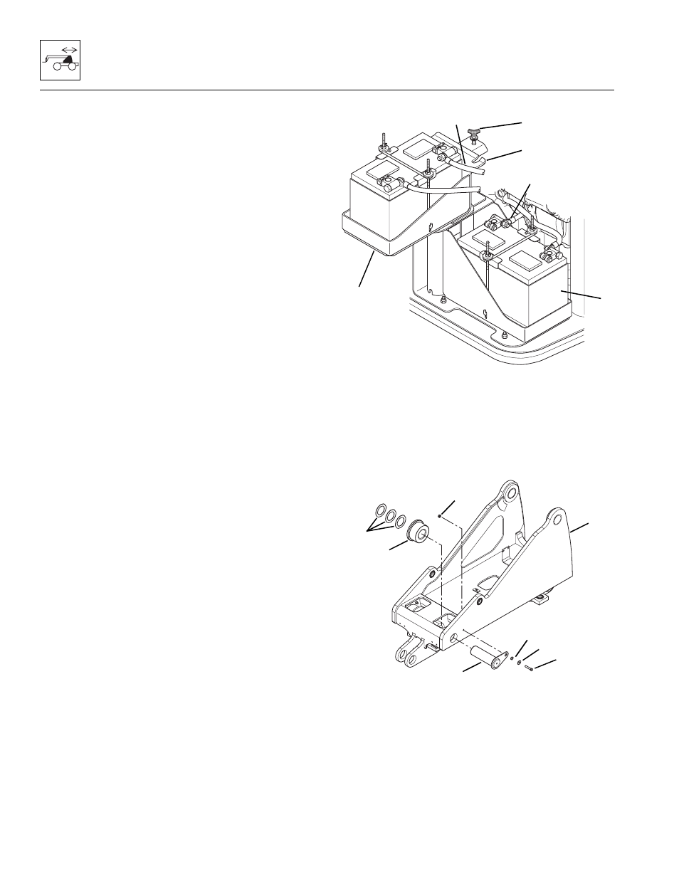 Front roller and bushing replacement, To section 11.3.15, “front, Roller and bushing replacement | Lull 944E-42 Service Manual User Manual | Page 824 / 846