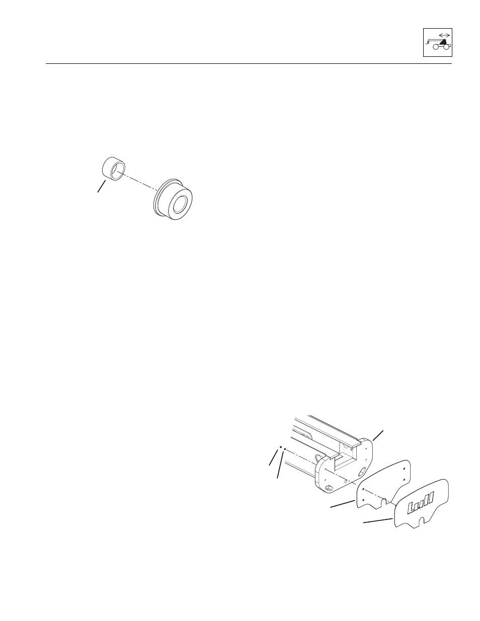 Rear roller and bushing replacement, To section 11.3.16, “rear, Roller and bushing replacement | Lull 944E-42 Service Manual User Manual | Page 825 / 846