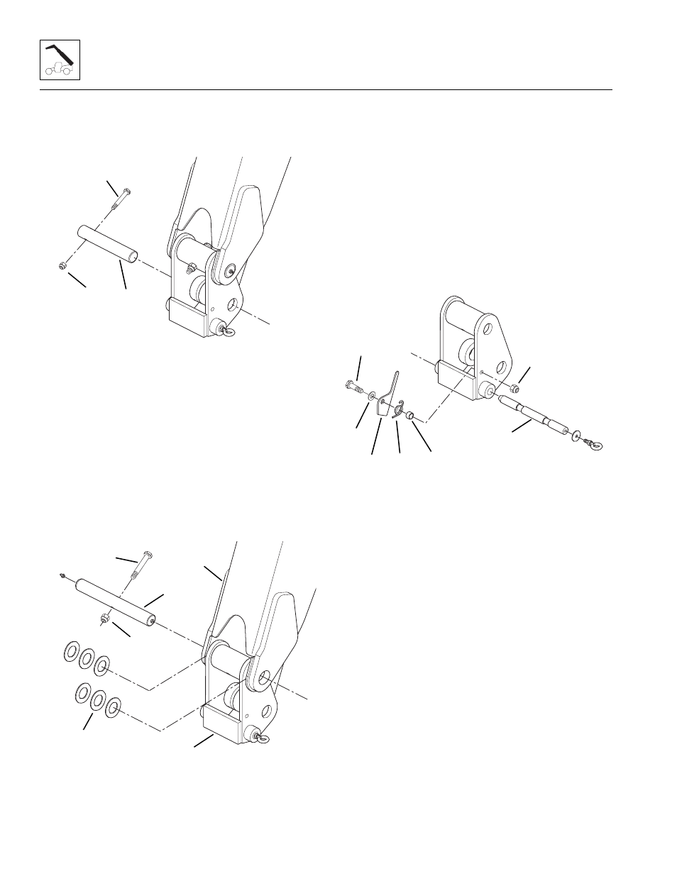 Quick attach disassembly, O section 3.6.3, “quick attach disassembly | Lull 944E-42 Service Manual User Manual | Page 96 / 846