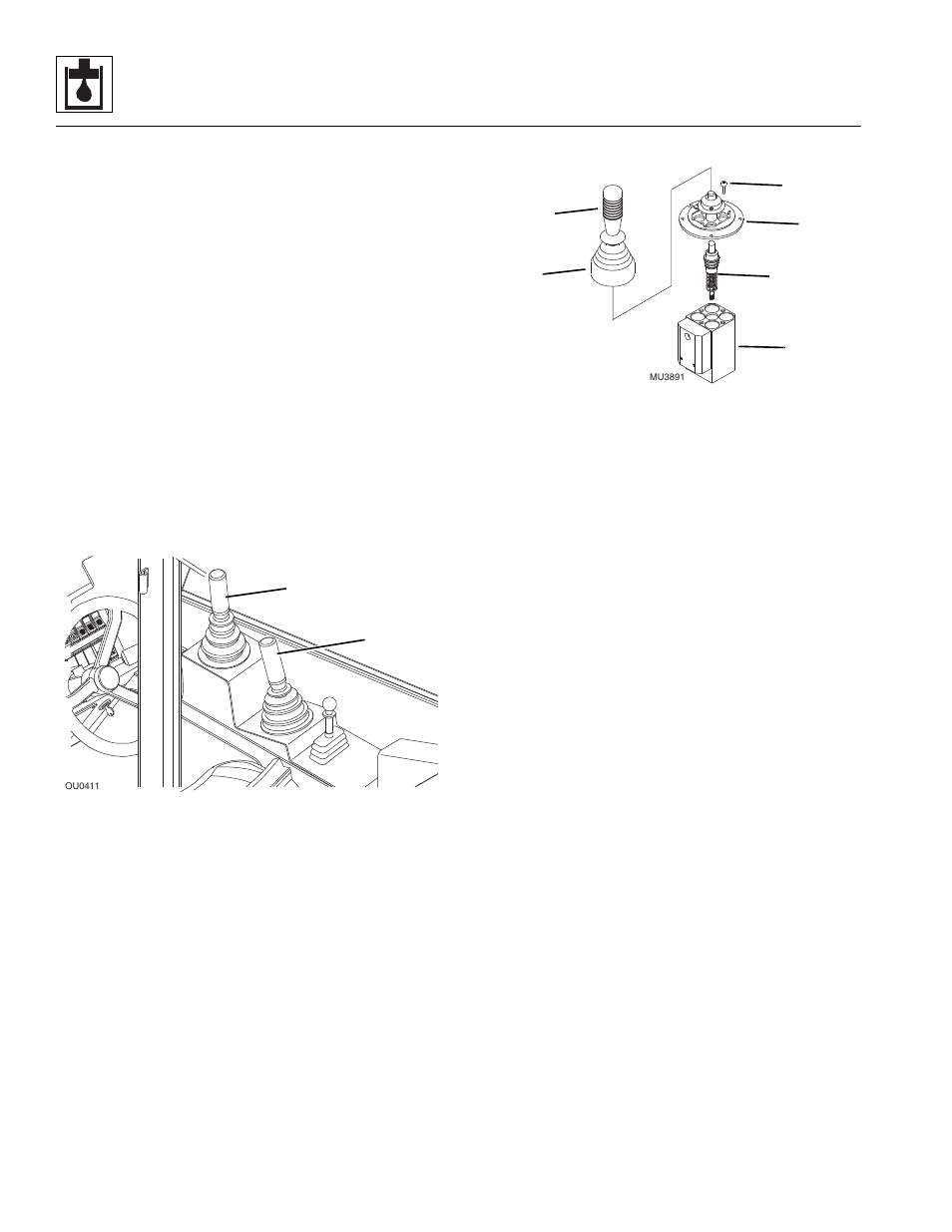 3 joystick valve (dual joystick), Joystick valve (dual joystick) | Lull 944E-42 Service Manual User Manual | Page 138 / 266
