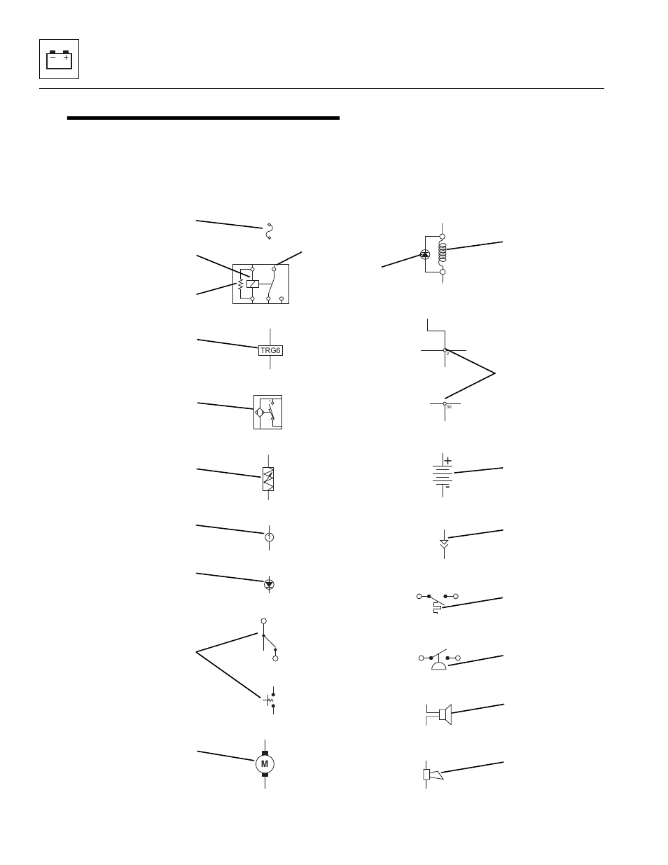 5 electrical schematics, 1 electrical symbols directory, Electrical schematics | Section 9.5, “electrical, Schematics, Electrical symbols directory, Electrical system | Lull 944E-42 Service Manual User Manual | Page 164 / 266