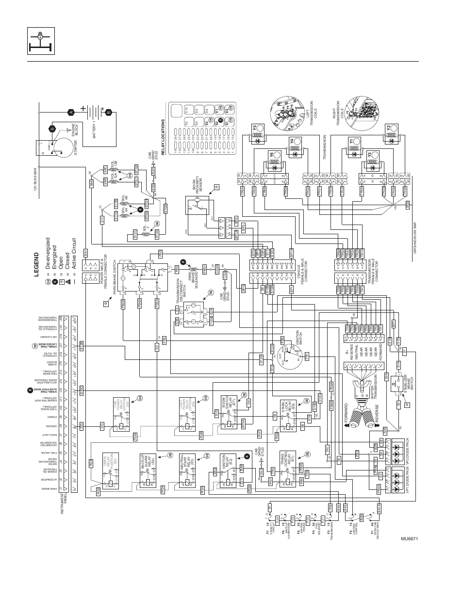 Stabil-trak™ system, Slow pivot mode, Lege n d | Lull 944E-42 Service Manual User Manual | Page 218 / 266