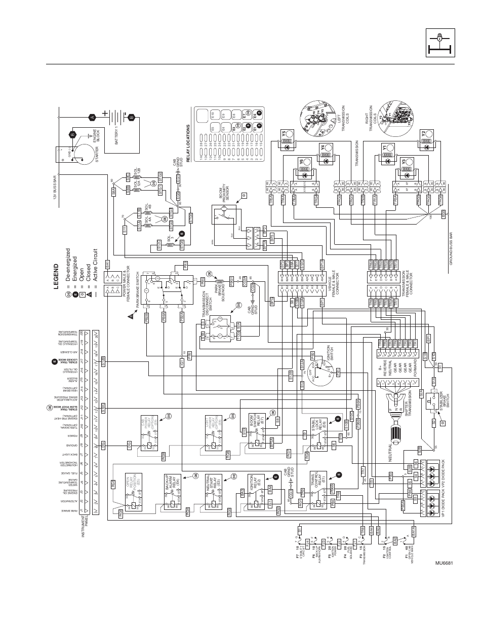 Stabil-trak™ system, Locked mode l, Lege n d | Lull 944E-42 Service Manual User Manual | Page 219 / 266
