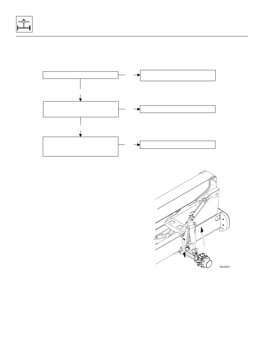 2 stabil-trak™ hydraulic circuit, 3 stabilizer cylinder oil flow, Stabil-trak™ hydraulic circuit -14 | Stabilizer cylinder oil flow -14, Section 10.5.2, “stabil-trak™ hydraulic circuit, Stabil-trak™ system | Lull 944E-42 Service Manual User Manual | Page 226 / 266