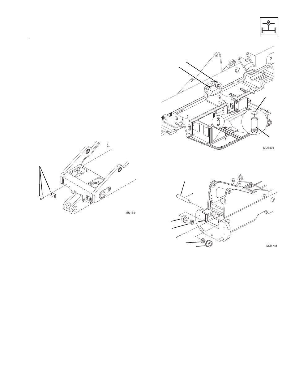 2 transfer carriage installation, Transfer carriage installation | Lull 944E-42 Service Manual User Manual | Page 247 / 266