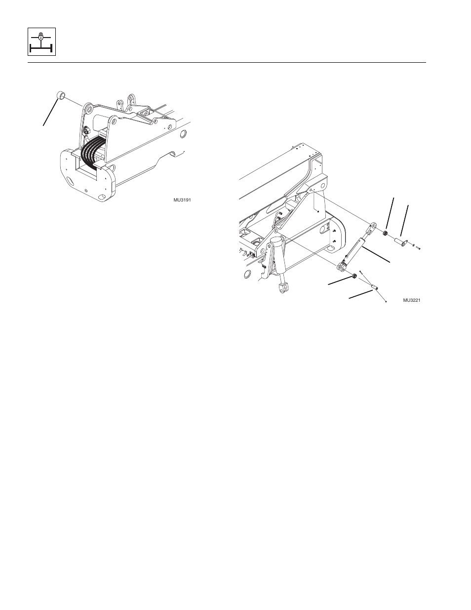18 slave cylinder pivot bushing replacement, Slave cylinder pivot bushing replacement -18 | Lull 944E-42 Service Manual User Manual | Page 258 / 266