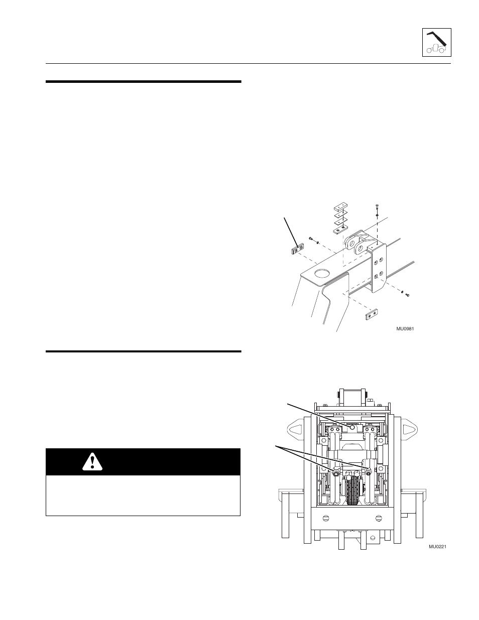 2 boom system, 1 boom system operation, 3 boom assembly maintenance | 1 third boom section removal, Boom system, Boom assembly maintenance, Boom system operation, Third boom section removal, Warning | Lull 944E-42 Service Manual User Manual | Page 33 / 266