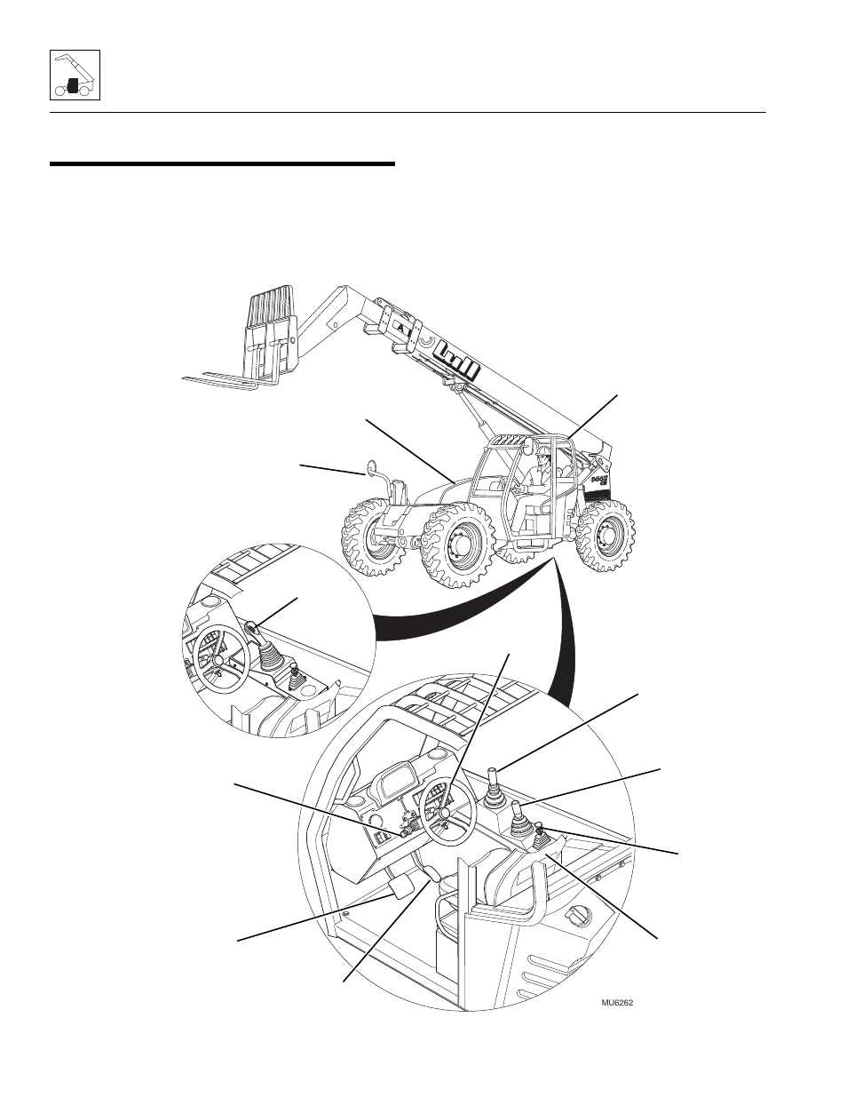1 operator’s cab and covers component terminology, Operator’s cab and covers component terminology, Cab and covers | Lull 944E-42 Service Manual User Manual | Page 62 / 266