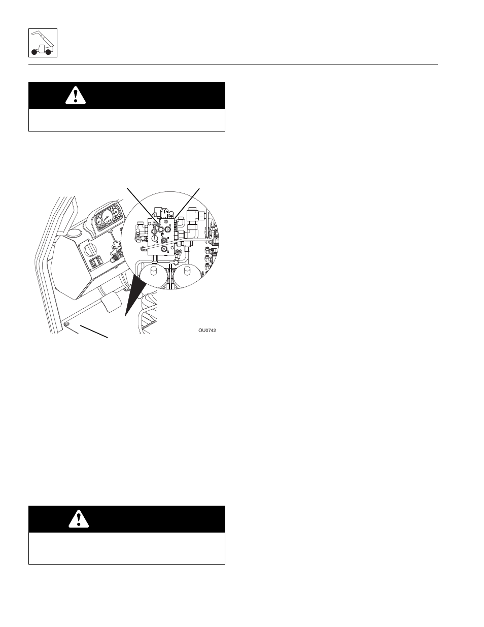 Warning, Caution | Lull 944E-42 Service Manual User Manual | Page 86 / 266