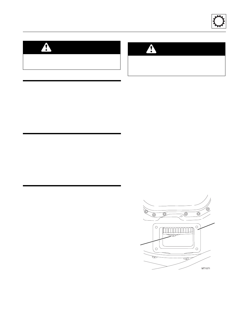 2 transmission serial number, 4 transmission replacement, 1 transmission removal | Transmission serial number, Transmission replacement, Transmission removal, Warning | Lull 944E-42 Service Manual User Manual | Page 89 / 266
